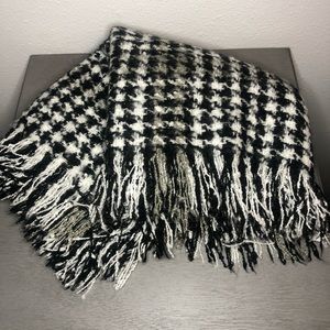 Black & White Infinity Scarf